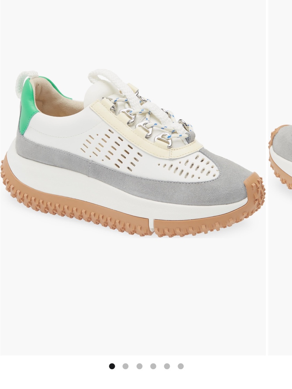 4CCCCEES kapok Linto Platform Sneaker New In Box, Size 36
